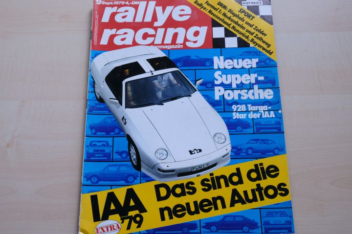 Deckblatt Rallye Racing (09/1979)